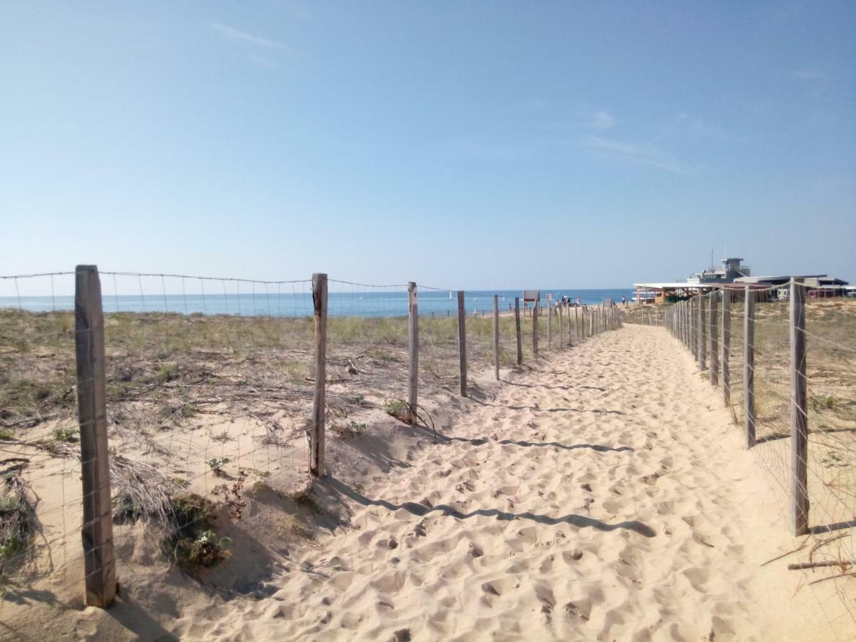 Appartement CAPBRETON face à l'océan sans vis à vis, avec piscine Exterior foto